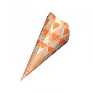 I-Herzen, orange 23 cm