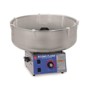 Zuckerwattemaschine Econo-Floss Edelstahl + Aluwanne Ø 65 cm
