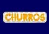 Aufkleber Motiv Churros, 4-farbig