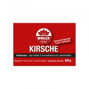 Farbaroma Kirsche dunkelrot 500 g Glas